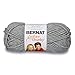 Bernat Softee Chunky Yarn, 3.5 Oz, Gauge 6 Super Bulky, Grey Heather