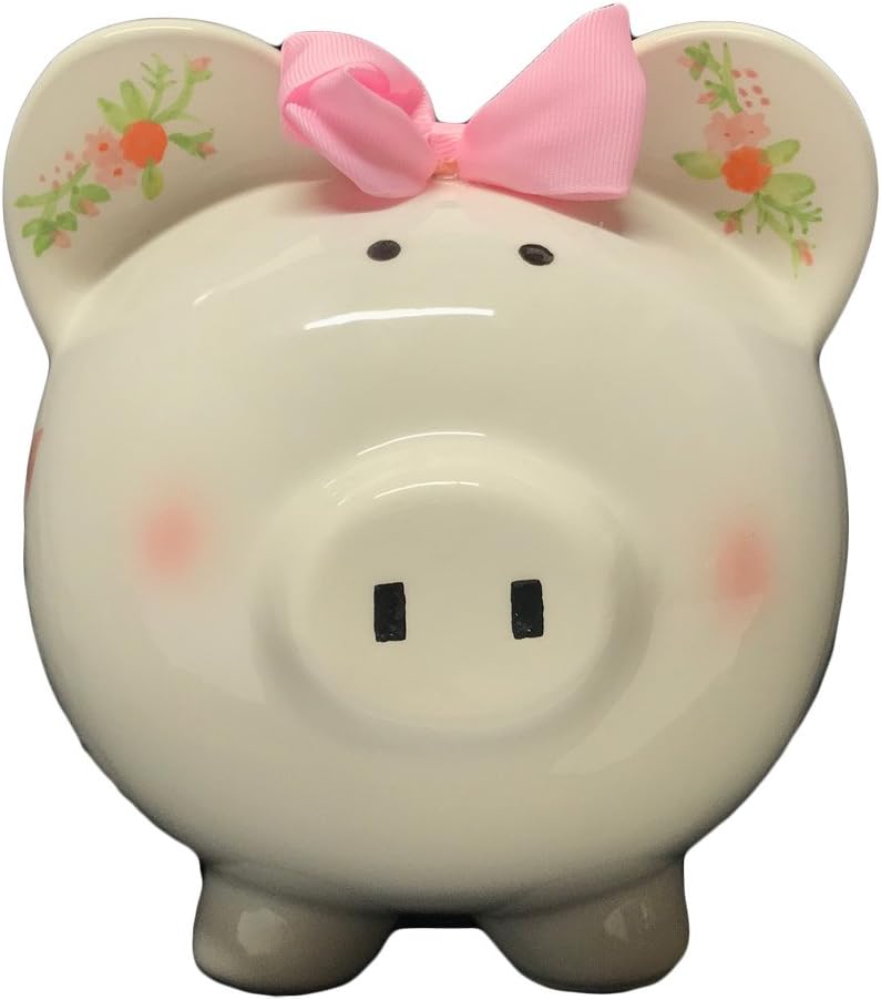Child to Cherish Ceramic Piggy Bank for Girls, Follow Your Heart