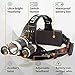 Active Pride Headlamp - Helmet Light - Led Headlamp Rechargeable - USB Flashlight - Waterproof Head Lamp - Work Headlamp - for Walking, Running, Camping - Camping Gear