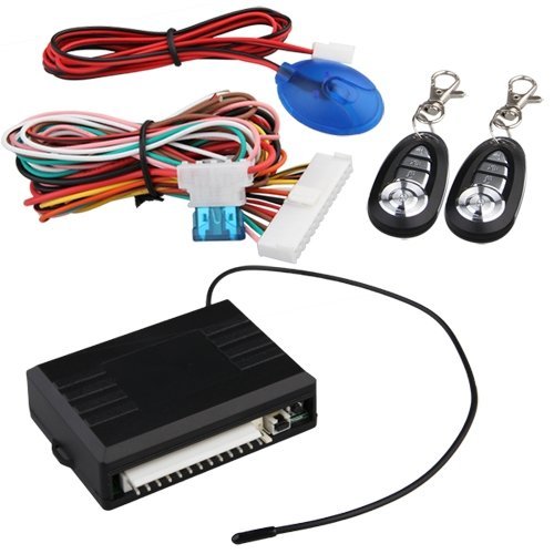 Kit Telecomando Universale Per Chiusura Centralizzata Auto, 433.92 MHz, Portata 50-80m, Con Funzione Cerca Auto