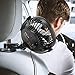 OPOLAR Car Fan with Strong Clamp, Car Rear Seat Passenger Baby Pet Driver USB Electric Fans, Rotatable Car Seat Headrest Clip on Fan, 4 Speeds Cooling Air for SUV RV Boat Auto Vehicles Van Backseat
