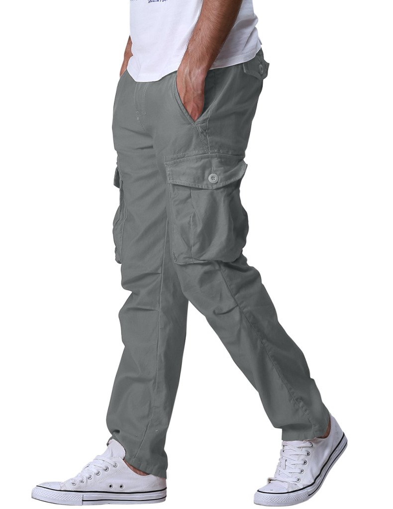 Match Men's Wild Cargo Pants(32,6540 Light Gray) on Galleon Philippines