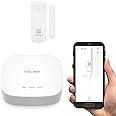 YoLink LoRa Smart Door Sensor Starter Kit: Hub & Door Sensor - Door Left-Open Reminders, up to 1/4 Mile Open-Air Range, up to 5 Year Battery Life, Alexa, IFTTT, Home Assistant