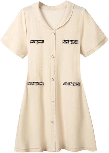 YANGXIAOYU Großes Damenkleid Im Westlichen Stil Altersreduzierender Und