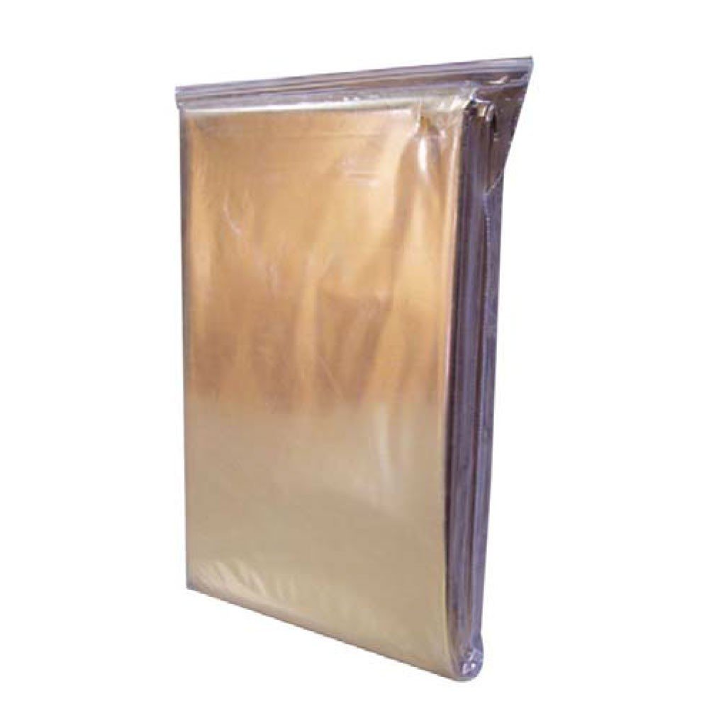 Queralto Emergency Blanket, Emergency Blanket, Protection from Cold, Heat and Moisture in Gold and Silver