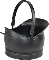 Sterling Ventures Steel Sallet Coal Bucket Scuttle Hod Antique Style Large view 2