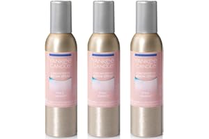 Yankee Candle Concentrated Air Freshener Room Spray, Odor Eliminator for Home, Bathroom, Pink Sands, 1.5 Oz (Pack of 3)