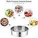 6 PACKS Accessories Compatible with Instant Pot 6, 8Qt Steamer Basket Steamer Base Springform Pan Egg Steamer Rack Silicone Oven Mitts Plate Dish Clip for Pressure Cooker Cooking Pot Steamer Pot Pan