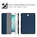Fintie Slim Shell Case for Samsung Galaxy Tab S2 8.0 - Ultra Lightweight Protective Stand Cover with Auto Sleep/Wake Feature, Navy Blue