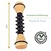 LURE Essentials Foot and Hand Massage Roller for Acupressure and Reflexology, Plantar Fasciitis, Arch and Heel Pain & Support - Relieves Achy Feet