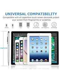 anngrowy - Lápiz capacitivo universal 2 en 1 para pantallas táctiles, 20 unidades