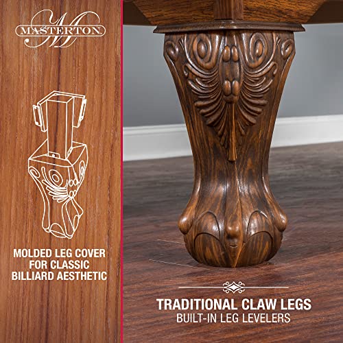 EastPoint Sports Masterton Burgundy Billiard Table BarSize Pool