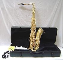 Crystalcello CWD420 B Flat Lacquer Plated Tenor Saxophone and Accessories
