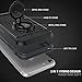 iPhone 8 Case, iPhone 7 Case, Vafru 360 Degree Rotating Ring Grip kickstand Dual Layer Shock-Absorption Anti-Scratch Protection Compatible with Magnetic Car Phone Mount for iPhone 8, iPhone 7--(black)