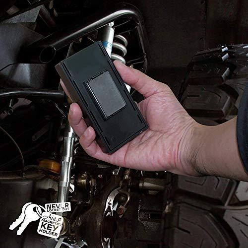 Katzco Key Holder 3 Pack 1.25 x 2.75 Inches Rugged Black