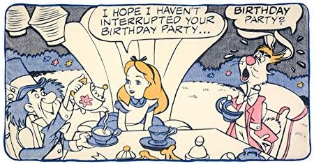 Amazon ディズニーストア 公式 ブランケット ふしぎの国のアリス コミック ひざ掛け ハーフケット オンライン通販