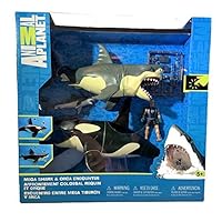 Great White Shark & Killer Whale Playset - Animal Planet