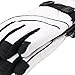 Urban Boundaries Womens Warm Winter Waterproof Thinsulate Snow Gloves (White/Black, Small/Medium)