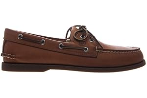 Sperry Men's Authentic Original 2-Eye Boat Shoe, Sahara, 9.5 M US