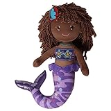 Purple Caribbean Mermaid Plush Doll, 13