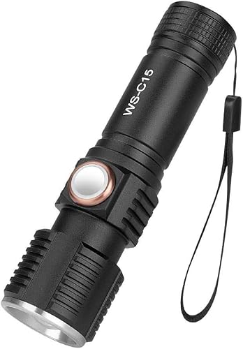 Download Torche Lampe De Poche LED Torche Militaire Poche LED Ultra Puissante Télescopique Randonnée Camping Activités De Plein Air PDF