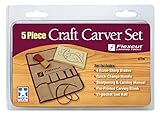 Flexcut Carving Tools, Craft Carver Set, 4 Carving Blades and ABS Handle Included, (SK106)
