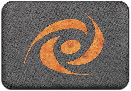 Sports Energy Drinks Gamma Labs Fire Logo Doormat For Entranceways 23"x15" Non-slip Rug