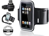 Sport Armband for iPhone 5s/5/4s/4 iPods MP3 players -take music to the gym jogging & fitness activities -made from lightweight & stretchable neoprene to stay in place -convenient way to hold money id keys with a safety reflector for running.
