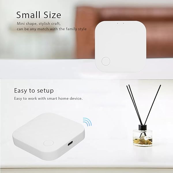 Festnight Tuya ZigBee WiFi Smart Gateway Hub Smart Home Bridge TuyaSmart Life App Controlador Remoto inalmbrico a travs de Alexa Google Home App Control