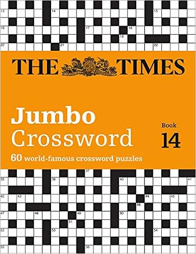 The Times 2 Jumbo Crossword Book 14 Humour Entertainment Cryptic Agreena Com
