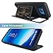 TORU CX PRO Compatible with Samsung Galaxy S8 Plus Case - Protective Dual Layer Wallet with Hidden Card Holder + ID Card Slot Hard Cover & Mirror - Gunmetal