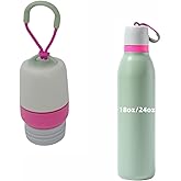 Replacement Lid Compatible with Owala FreeSip Twist Insulated Stainless Steel 18oz 24oz Water Bottle (Rose Red)