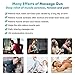 Massage Gun Blusmart Handheld Percussion Muscle Massager for Athleter with 8 Massage Heads and 20-Speed Vibration, Deep Tissue Massager Rechargeable Body Massager for Pain Relief & Recovery