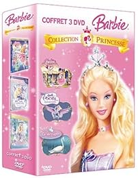 Barbie - Coffret Princesse Collection - Barbie Et Le Cheval Magique + Le Lac Des Cygnes + Barbie Au Bal Des 12 Princesses