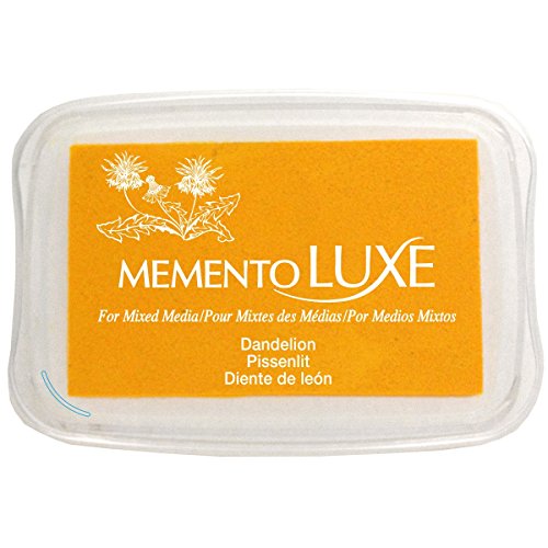 Tsukineko Memento Luxe Mixed Media Inkpad, Dandelion