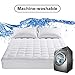 Freelife Queen Size Mattress Pad Cover Mattress Topper Cotton Top Pillow Top Ultra Soft Overfilled with Deep Pocket