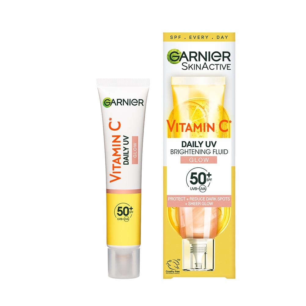 Garnier Vitamin C Daily UV Brightening Fluid Sheer Glow SPF50+, 40 ml