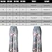 Buauty Women's Casual Pajama Pants Floral Drawstring Wide Leg High Waist Palazzo Lounge Pants S-3XL