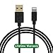 Ancerson Lightning Cable 3ft and 6 ft 1-3 Packs for choice iPhone Charging Cable Nylon Braided Durable and Fast Charging USB Cable for iPhone 7/ 7 Plus/ 6/ 6 Plus/ iPad iPod (6ft-1 pack)