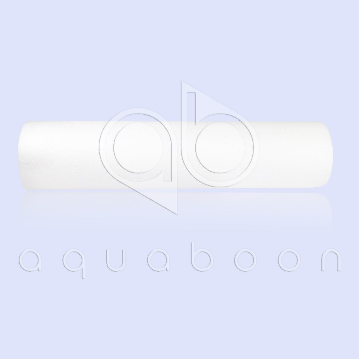 Aquaboon 25-Pack of 5 Micron 10" Sediment Water Filter Replacement Cartridge for Any Standard RO Unit | Whole House Sediment Filtration | Compatible with Dupont WFPFC5002, Pentek DGD Series, RFC: Home & Kitchen