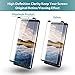 Galaxy Note 8 Screen Protector, Note 8 Tempered Glass Screen Protector Case Friendly with [Easy Install Tool] [S Pen Compatible] Front Tempered Glass and Back Skin Film for Galaxy Note 8