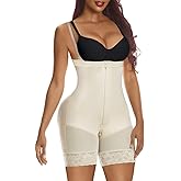 YIANNA Fajas Colombianas Tummy Control Shapewear for Women Body Shaper Girdles Butt Lifter Compression Garment