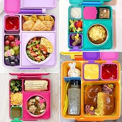 BABORUI 4 Pcs Dips Containers for Omie Lunch Box, 4