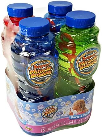 Super Miracle Bubbles Value 4pk 16oz 