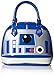 Loungefly Star Wars R2D2 Blue/White/Silver Patent Dome Bag