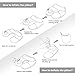 BestMaxs Travel Neck Pillows for Airplanes U Shaped Inflatable Traveling Soft Sleeping Pillow Compact for Train Car Plane Bus with Washable Velvet Cover、