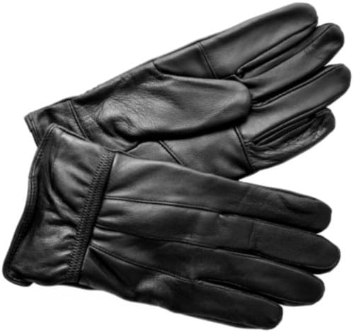 Leather Emporium Mens New Black Soft Leather Driving Gloves