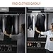 LED Closet Lights, Zanflare Portable Motion Sensor Closet Light Wireless 10 LED Under Cabinet Light Battery Operated, Magnetic Strip Stick on Anywhere for Kitchen Wardrobe Hallway Stairway, 3 Pack