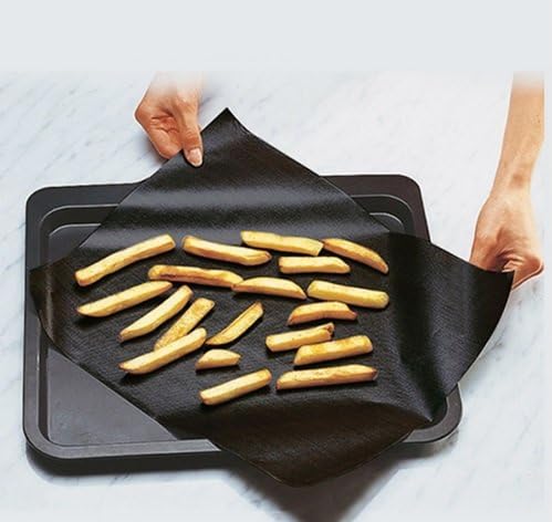 Grill Mats Barbecue Pad 2pcs 3340cm Accessories Can Easily Removes Oil Stains On The Surface Great For Vegetables, Bacon, Fish, Kabobs And More