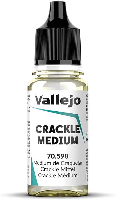 Vallejo Medium Craquelar Clear Crackle Effect Medium 18 ml Bottle